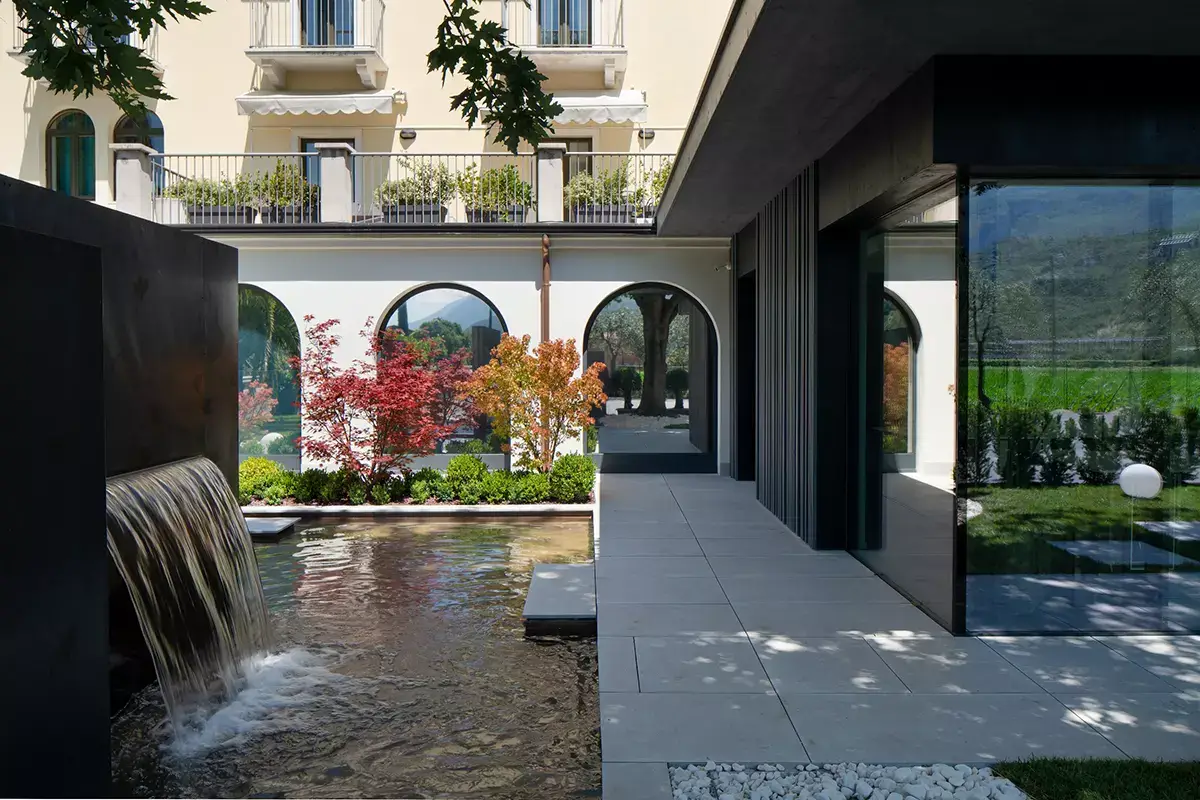 L'atmosfera del giardino Il Piacere secondo Peter Brunel in un menu ispirato a D’Annunzio